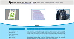 Desktop Screenshot of popularplast.com